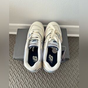 New Balance 550 Beige Vintage Indigo cream